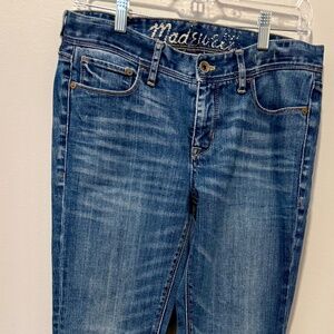 Madewell Boot Legger Denim Jeans, Womens Size 28x30